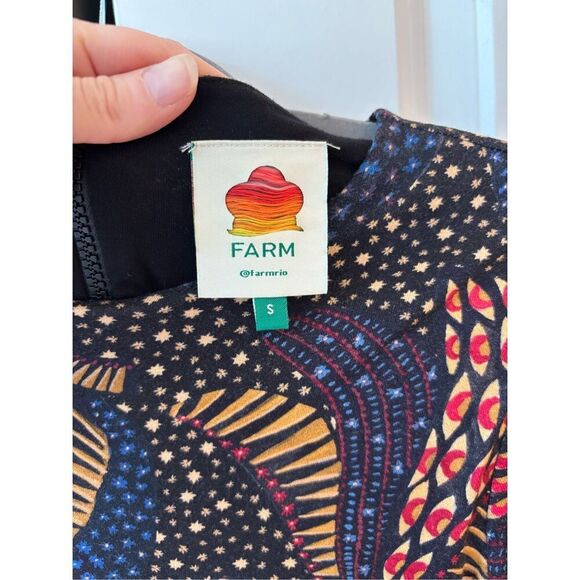 FARM Rio Multicolor Patterned Midi Dress - Picture 4 of 9